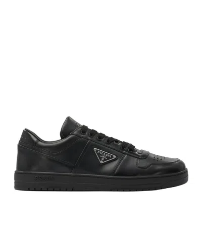 PRADA ROUND TOE LOW-TOP CASUAL SHOES