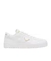 Prada Round-toe Low-top Casual Shoes In White