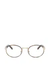Prada Round-frame Glasses In Brown