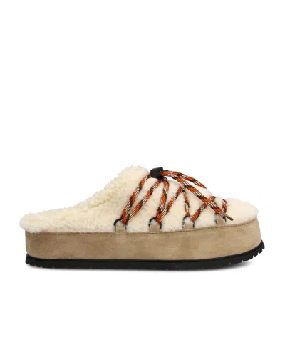 Prada Round-toe Mules In Multi