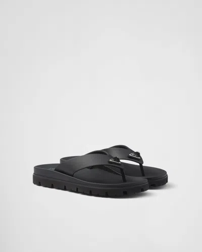 Prada Flip-flops In Black