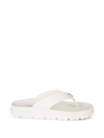 PRADA PRADA RUBBER THONG SANDALS SHOES