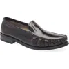 Prada Ruched Apron Toe Loafer In Brown