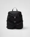 Prada Rucksack Aus Re-nylon Und Leder