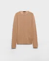 Prada Camel Cashmere Sweater