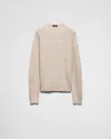 Prada Girocollo In Wüstenbeige