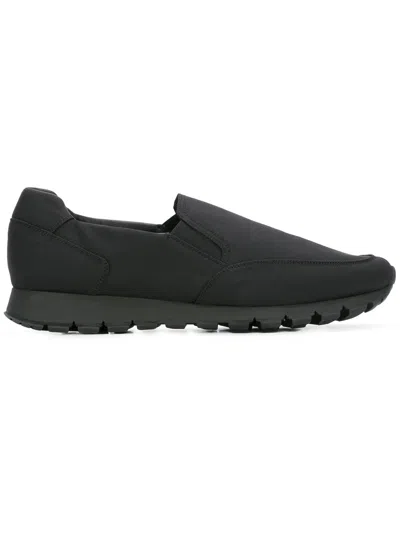 Prada Running Match Sneakers In Black