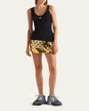 Prada Runway Logo Tank Top In Black