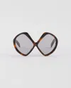 Prada Runway Sunglasses In Grey