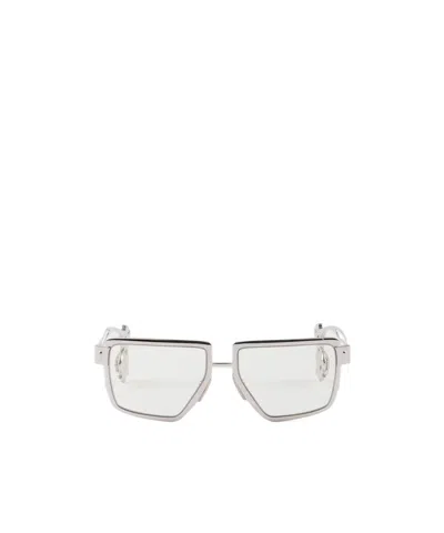 Prada Runway Sunglasses In Metallic