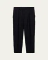 Prada Rush Stitch Pants In Blue