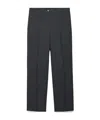 Prada Rush Stitch Pants In Gray