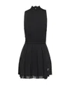 Prada Sablé And Re-nylon Jumpsuit In Black