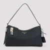 Prada Handbag Sacca With Adjustable Shoulder Strap In Black