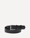 Prada Saffiano Belt In Black