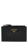 Prada Saffiano Cardholder In Black