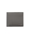 Prada Saffiano Leather Wallet In Dali Lime/caramel Color