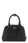 Prada Saffiano Handbag In Black