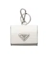Prada Saffiano Leather Airpods Case In White
