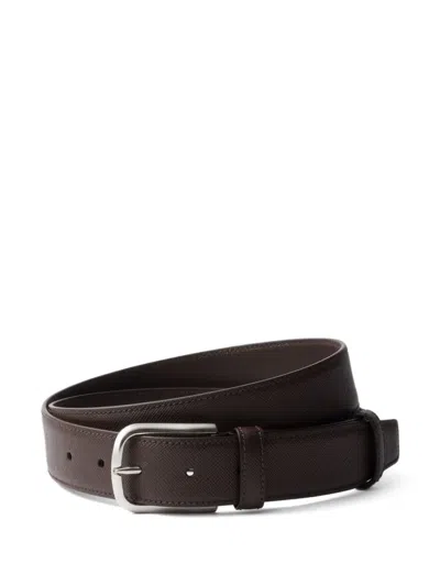 Prada Saffiano Leather Belt