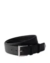 Prada Saffiano Leather Belt In Multi