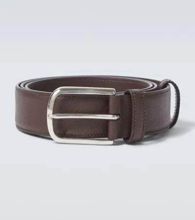 Prada Saffiano Leather Belt