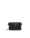 Prada Re-nylon Shoulder Bag In Black
