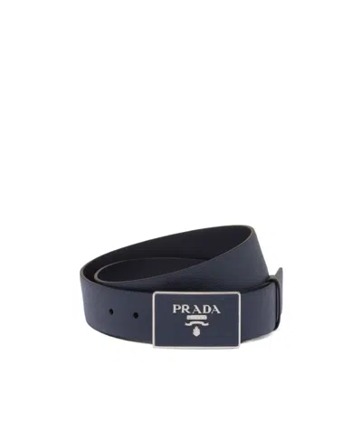 PRADA SAFFIANO LEATHER BELT