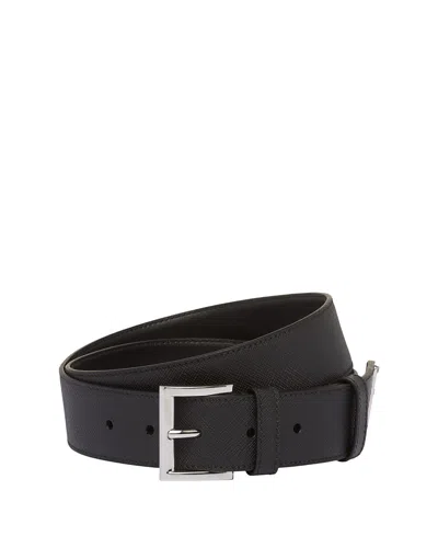 PRADA SAFFIANO LEATHER BELT