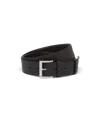 Prada Leather Belt In Black
