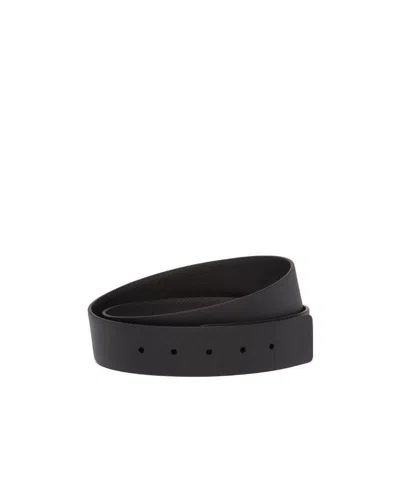 PRADA PRADA SAFFIANO PRESS-STUD FASTENED BELT