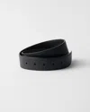 Prada Saffiano Leather Belt Strap