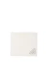 Prada Saffiano Leather Bi-fold Wallet In White