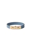 Prada Saffiano Leather Bracelet In Multi