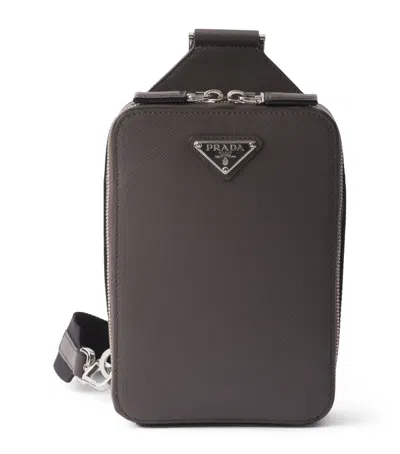Prada Saffiano Leather Brique Cross-body Bag
