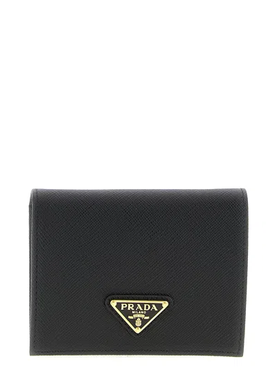 Prada Saffiano Leather Card Case In Pattern