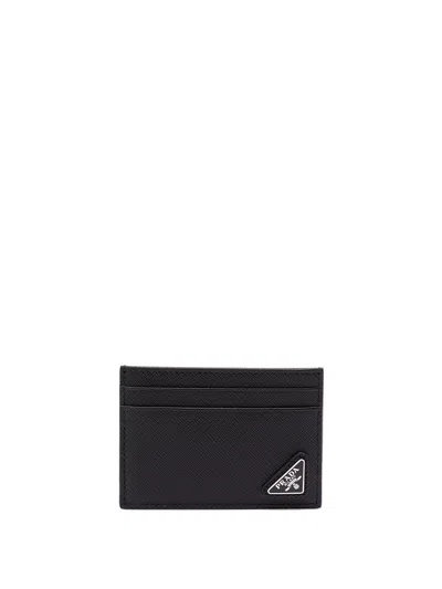 PRADA SAFFIANO LEATHER CARD HOLDER