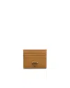 Prada Triangle Logo Leather Card Case