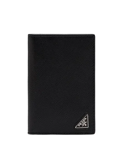 PRADA SAFFIANO LEATHER CARD HOLDER