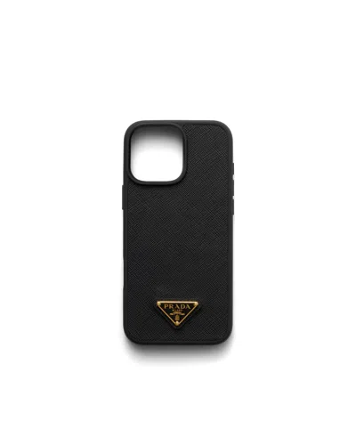 Prada Saffiano Leather Case For Iphone 16 Pro Max