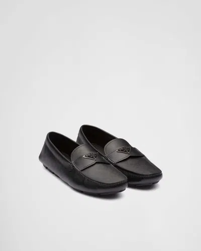 PRADA MOKASSIN AUS LEDER