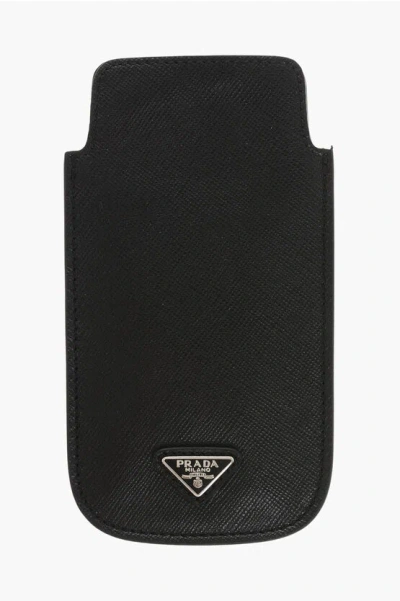 Prada Saffiano Leather I-phone Holder