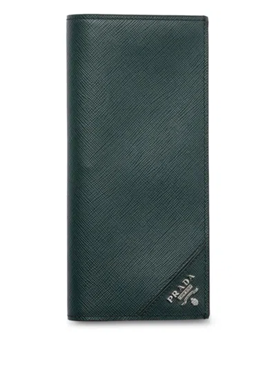Prada Saffiano Leather Long Wallet