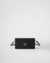 Prada Saffiano Leather Mini-bag In Black