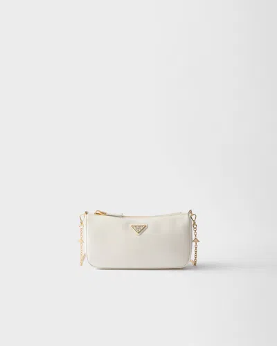Prada Saffiano Leather Mini-bag In White