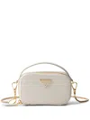 Prada Saffiano Leather Mini-pouch In White