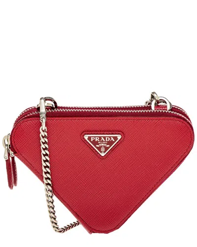 Prada Saffiano Leather Mini Pouch
