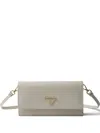 Prada Saffiano Leather Mini-bag In Neutral