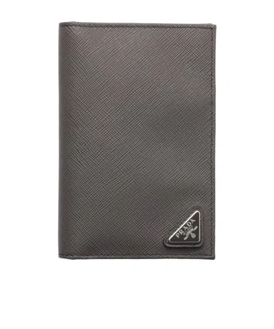 Prada Saffiano Leather Passport Holder