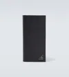 Prada Saffiano Leather Portfolio In Nero